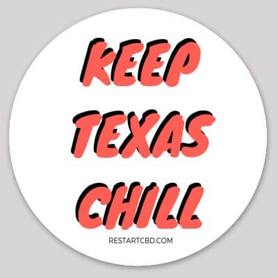 RESTART Stickers / Keep Texas Chill